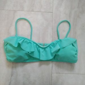 Cute flutter edge bikini top